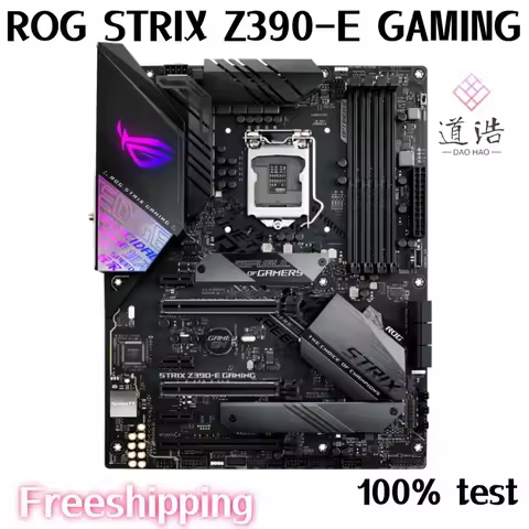 For ROG STRIX Z390-E GAMING Motherboard 64GB HDMI PCI-E3.0 M.2 LGA 1151 DDR4 ATX Z390 Mainboard 100%