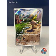 Paldean Wooper - Illustration (NM) Copy 1 - 102/094 - Phantasmal Flames (PFL) - Pokémon Cards