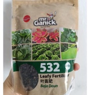 Baba Mr Ganick 532 Fertilizer Baja Sayuran Berdaun Organik 400g