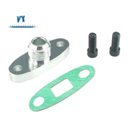 10 an Turbo Oil Drain Outlet Flange AN10 Fitting T3 Turbo Oil Drain Outlet Flange T4 Turbo Oil Drain