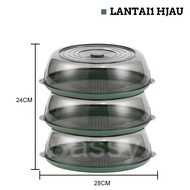 Inaso Rak Susun Penyimpanan Makanan Anti Debu Tudung Saji Wadah Makan Tempat Penutup Makanan Hangat