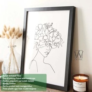 MINIMALIST FRAME IN BLACK & WHITE |12R (30cm x 40cm)