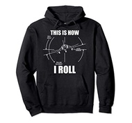 This Is How I Roll F-4 Phantom Airplane Pilot Flying F4 Pullover Hoodie