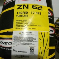 Ban Motor Tubeless 130/60-17 Zeneos ZN62 Gajah Tunggal