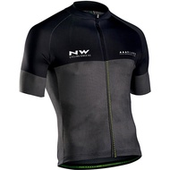 Wish Cycling Jersey Lengan Pendek NW NORTHWAVE Single Jersey