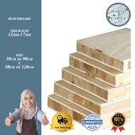 [ Block Board 18mm Original ] 🌲 Table Top | Shelf Board | Papan Kayu |🌲 T Plywood | Wood Board | Kayu Papan |