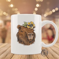 Cute Animal Mug Capybara Cool Cartoon V28