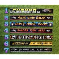 Channa Fish AQUARIUM Sticker 30cm - 100cm