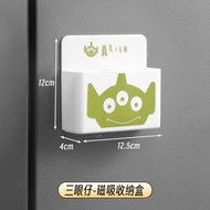 Hộp Đựng Đồ Từ Tính Gắn Tường Mickey Kitchen Storage Box Magnetic Wall Mounted Storage Rack Plastic