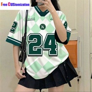 Free Custom Name And Number Number 24 Dry Jersey Standard Sublimation Jersey Custom Name Baju FULLY 