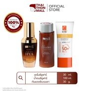 CUphar 3 สกินแคร์งานวิจัยจากคณะเภสัชจุฬา ชุดฟื้นฟู บำรุงและปกป้องผิว เซรั่มเภสัชจุฬา 30มล. น้ำตบเภสั