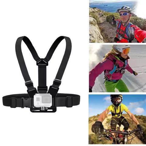 Chest Strap mount belt for Gopro hero 8 7 6 5 4 3+ YI 4K Action camera Chest Mount Harnessfor Go Pro