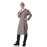Halloween cosplay Costume Adult Male Rock Holmes Costume Detective Detective Performance Costume 101