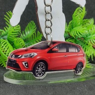Perodua myvi keychain accessories aksesori