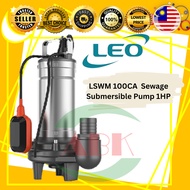 LEO LSWM100CA SEWAGE SUBMERSIBLE PUMP 1HP