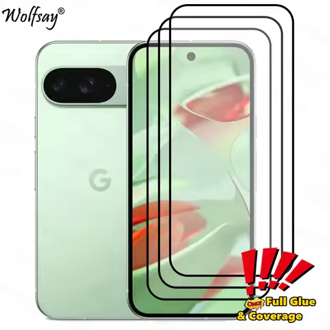 Full Cover Screen Protector For Google Pixel 9 Tempered Glass Google Pixel 9 8 7 6 Pro 6A 7A 8A Glas