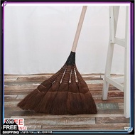 Handmade Palm Broom Long Handle Broom Household Outdoor Cleaning Tool