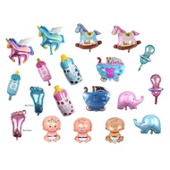 Happy Birthday Foil Balloon Baby Happy Birthday Foil Balloon Full Moon Foil Balloon