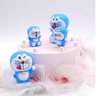 Doraemon cake topper cartoon hiasan kek doraemon kartun 4 pieces