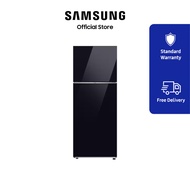 Samsung Bespoke Top Mount Freezer Refrigerator with Optimal Fresh |  in Clean Black | 476L | RT47CB6