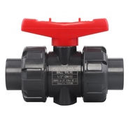 1/2"1"2" PVC Double Union Ball Valve Ball Type Non Return Valve