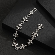 Bracelet Bracelet Anchor Army Flower Men Women Bracelet European American Retro Couple Thick Bracele
