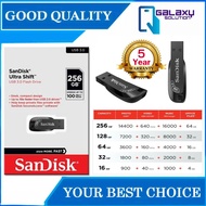 Sandisk Ultra Shift CZ410 USB 3.0 Flash Drive/Pendrive up to 100mb/s (256GB/128GB/64GB/32GB)