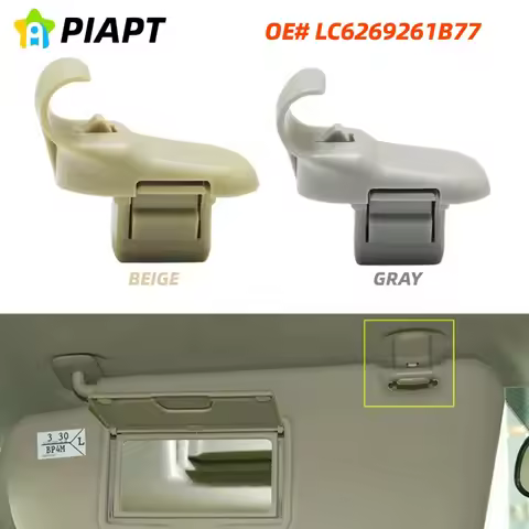 2PCS OE#LC6269261B77 Sun Visor Adapter Clip OEM LC62-69-261B-75 for Mazda 3 5 6 MPV CX-7 CX-9 RX-8 S