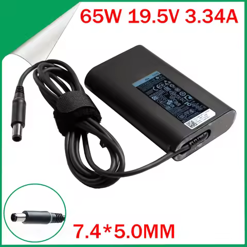 New 65W AC for Dell Latitude 19.5V 3.34A 7.4*5.5mm Laptop Ac Adapter E7250 E6430 E6500 Laptop Charge