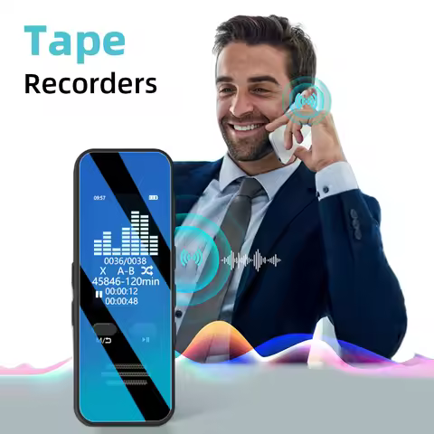 Bluetooth Phone Call Recording Pen with Playback Voice Activated Tape Recorder Noise Reduction Phone