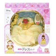 [預訂2207] Disney Remin & Solan：Belle Dress Set 迪士尼 妮妮與沙奈：配件  美女與野獸 貝兒公主裙套裝
