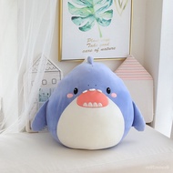 ⭐Affordable⭐30~50cm Squishy Whale Doll Plush Toy Blue Pink Kawaii Aquatic Animal Plushie Peluche Release Pressure Down C