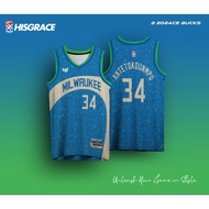 2 2024CE BUCKS HG BASKETBALL CONCEPT JERSEY FULL SUBLIMATION JERSEY
