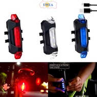 EWEA Rear Bicycle Light, Waterproof USB Rechargeable City Mountain Bike Bicycle Light, Hot Sale Colorful Flashing Bike Light