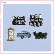 It Dose Not To Dwell on Dreams and Forget To Live Pin Brooch Creative Text Quote Badge Brooches Jewe