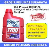 ASLI Oli Transmisi manual gardan TOYOTA TMO Gear oil 90 GL-5 1 Ltr Toyota MTF Toyota Gear TMO MTF