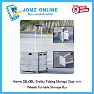 Maiwei 55L/35L Trolley Folding Storage Case with Wheels Portable Storage Box