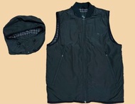 限時特惠$3999拉科斯特 法國Lacoste 鱷魚牌 專櫃男裝 羽絨背心連帽保暖防寒外套 L號