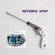 Electronic Spark Lighter For Gas Cooker Stainless Steel Gas Stove Lighter Pemantik Api Penembak Api 