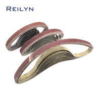 10pcs 452x15mm Sand Belt Sand Paper Polishing Belt Sanding Belt Sander Belt Sand Paper Polishing Mat