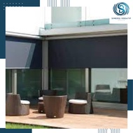 Outdoor Roller Blinds Jipproll Curtain/s Rain and Heat Resistant/s
