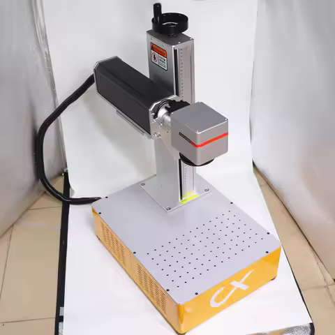 Support Lightburn JPT MOPA 100W 200W M7 110x110mm+300x300mm Fiber Laser Engraving Metal Marking Mach