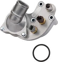 MILIPARTS Upgrade Aluminum Thermostat Housing Assembly Replacement for 2001 Ford Explorer 4.0L Repla