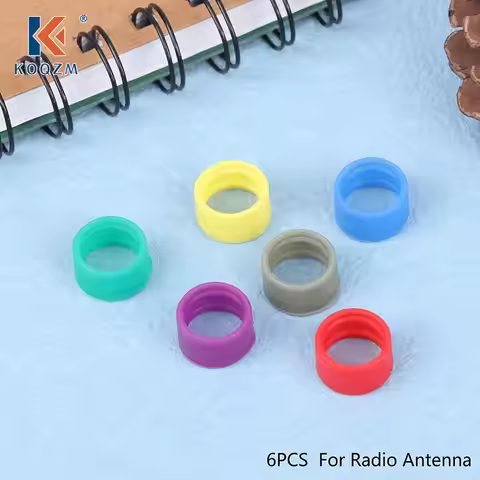 6 Colors ID Bands Distinguish for Radio Antenna XPR3500 XPR7380 XPR7550 P8668 P8268 P6600 Walike tal