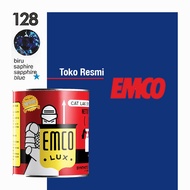 Cat Kayu & Besi Emco Lux 1kg 05kg mini - Bintang 128 Biru Saphire