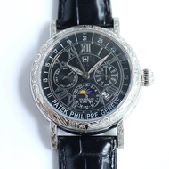 1: 1 High-Quality Original Standard Real Shot Complex Function Series-Pure Hand-Carved Wristwatch-Am