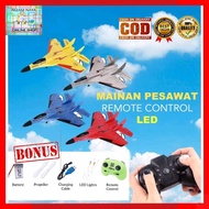 mainan pesawat remot control baterai remote