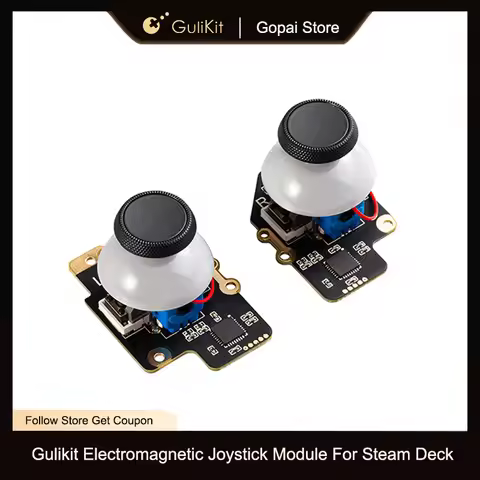 Gulikit SD02 Electromagnetic Joystick Module for Steam Deck Type A and Type B Joystick No Drifting J