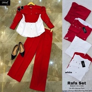 MERAH Merput Gymnastics Clothes 17 August Women Zumba Independent Day Merdeka Oneset Bju Clothes 2In