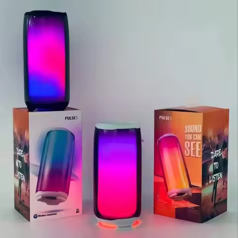 PULSE 5 Family K Song Bluetooth Speaker Portable Column RGB Atmosphere Lamp Audio Boombox Outdoor Wa